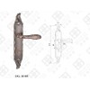 供應大門門鎖/純銅門鎖 CKL3816R