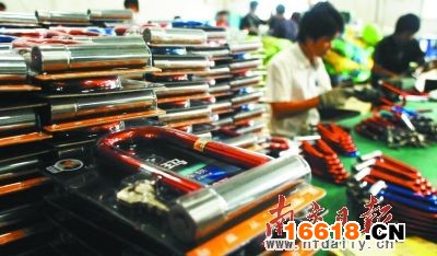 小欖鎖具區域品牌影響力提升很快。資料圖片
